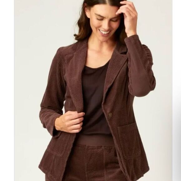 XCVI Westbrook Blazer Belge NWT Size Large - Picture 1 of 4